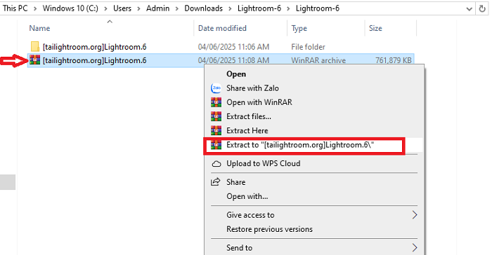 Giải nén File